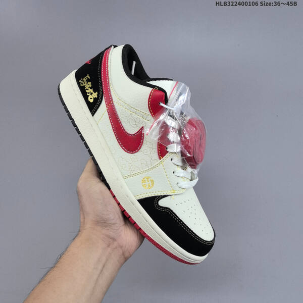 Jordan Air Jordan 1 Low white/black/red EU 36-45 casual