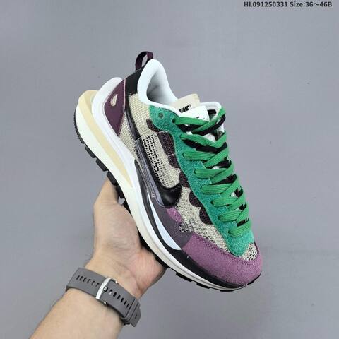 Nike Vaporwaffle Sacai Purple Orange White Green Purple Beige Black EU 36-46 Sneaker - Unisex (BS-60998)