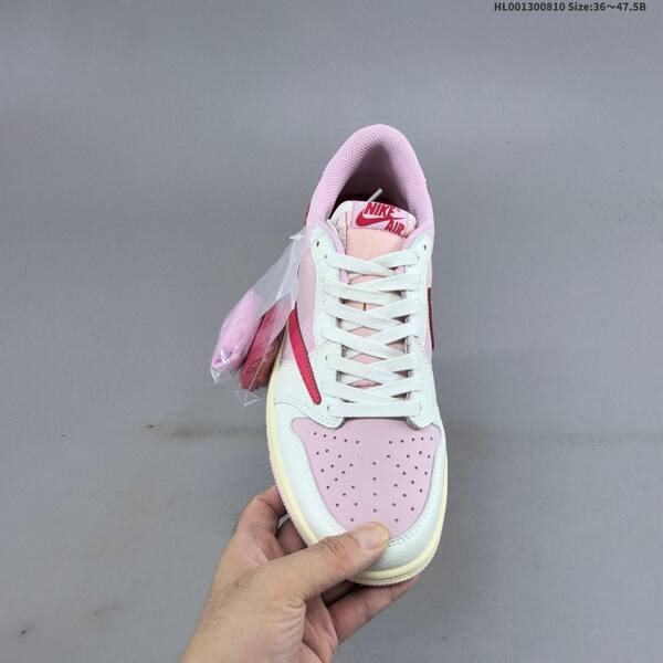 Jordan Air Jordan 1 Low Travis Scott Tropical Pink/White EU 36-47.5 casual