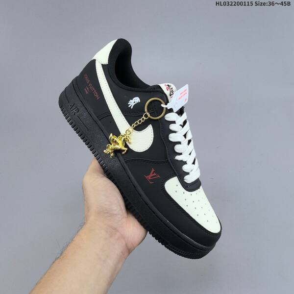 Nike Air Force 1 07 LV8 black white EU 36-45 sneaker
