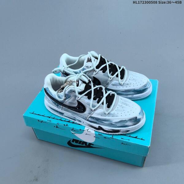 Nike Court Vision Low white black grey EU 36-45 skate shoe
