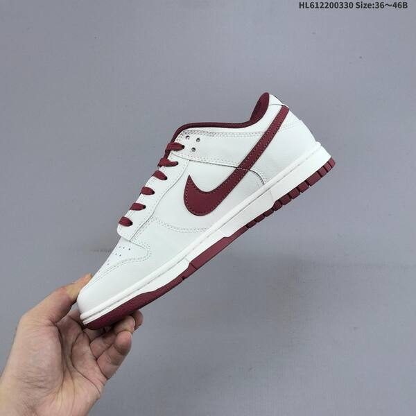 Nike Dunk Low Victory sail dark red white EU 36-46 skate shoe