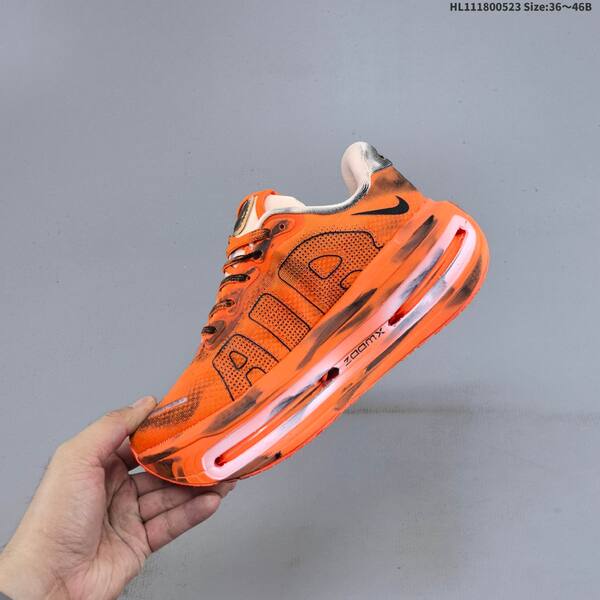 Nike Vomero Premium ReactX Air Zoom bright orange black light pink EU 36-46 running shoe