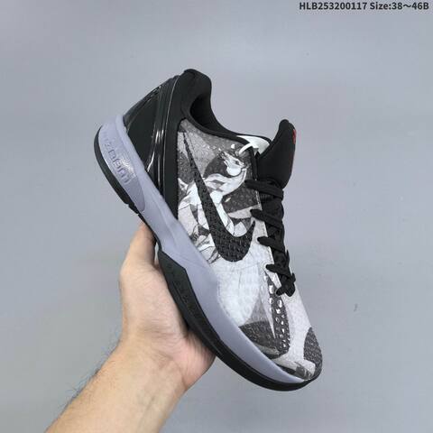 Nike Zoom Kobe VI CNY Black Grey Red White EU 38-46 Basketball Shoe - Unisex (BS-61938)