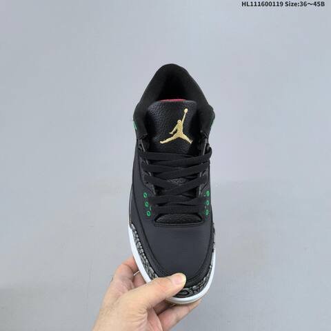 Jordan Air Jordan 3 Retro black green gold