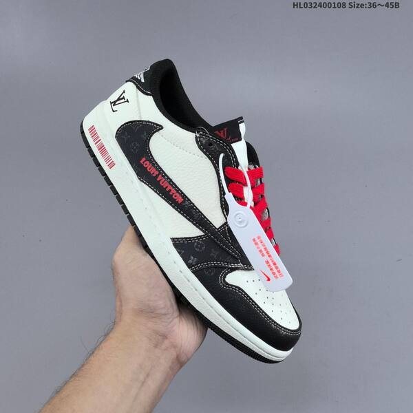 Nike Air Jordan 1 black/white/light blue/red EU 36-45 lifestyle