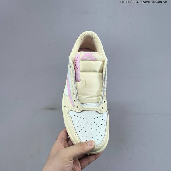 Jordan Travis Scott x Air Jordan 1 Low Sail/White/Pink EU 36-48.5 casual