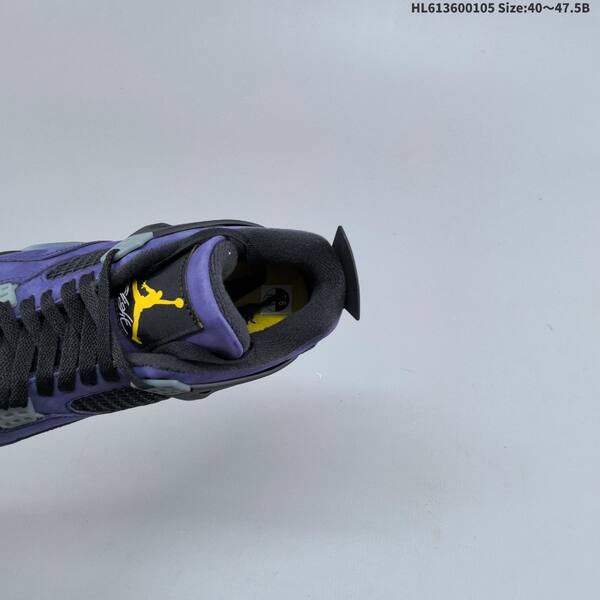 Jordan Air Jordan 4 Retro OG Imperial Purple / Black / Grey / Yellow EU 40-47.5 basketball