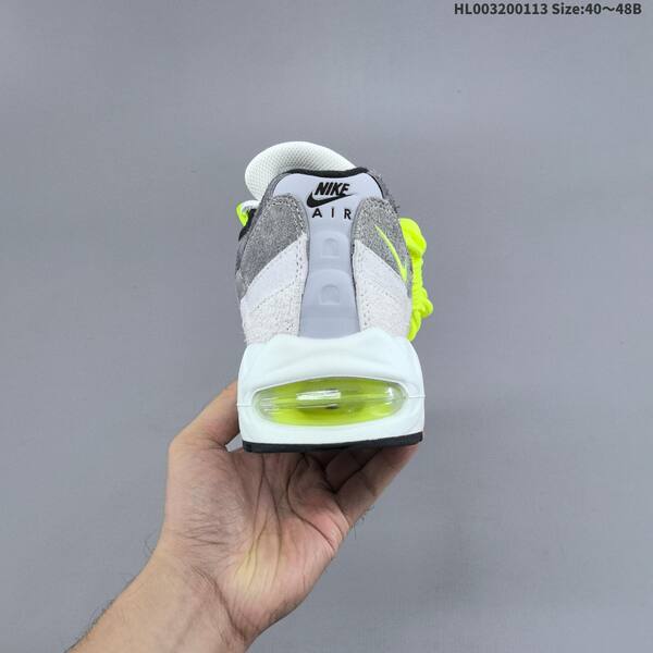 Nike Air Max 95 Big Bubble OG Reverse Neon dark grey light grey neon yellow white black EU 40-48 running shoe
