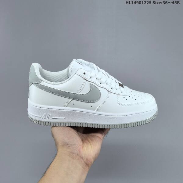 Nike Air Force 1 07 white black grey EU 36 45 sneaker EU 36-45