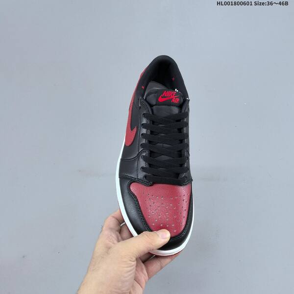 Jordan Air Jordan 1 Low OG Black/Varsity Red/White EU 36-46 casual