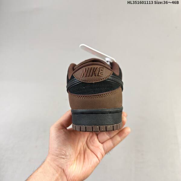 Nike SB Dunk Low black brown burgundy EU 36-46 skate shoe