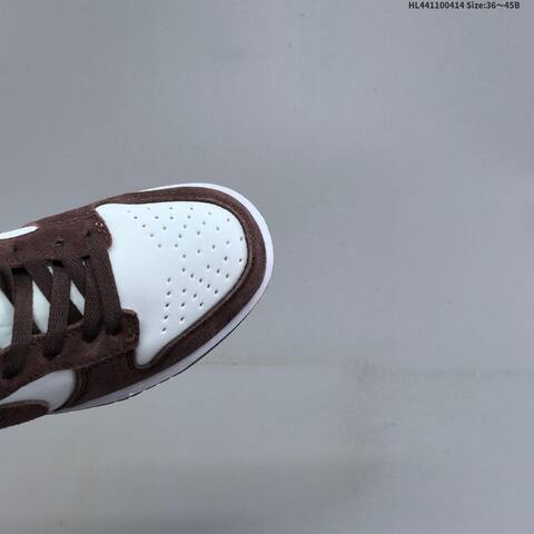 Nike Dunk Low White Brown Gold EU 36-45 Skate Shoe - Unisex (BS-60741)