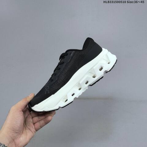 On Cloudmonster 3 Hyper Black White EU 36-45 Running Shoe Running Sneakers - Unisex (BS-69547)