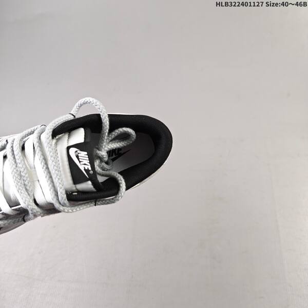 Nike Dunk Low Retro DIY white grey black silver EU 40-46 skate shoe
