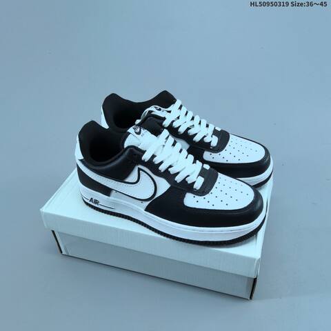 Nike Air Force 1 07 Low White Black Red Gray EU 36-45 Sneaker - Unisex (BS-61262)