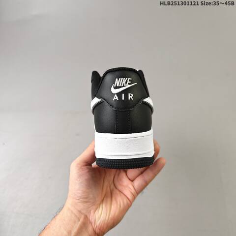 Nike Air Force 1 07 Black White EU 35-45 Sneaker - Unisex (BS-63303)