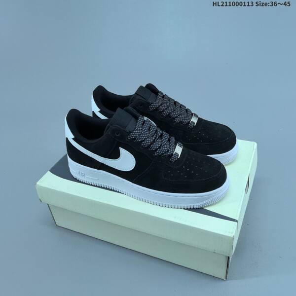 Nike Air Force 1 07 Low light grey white blue orange EU 36-45 sneaker