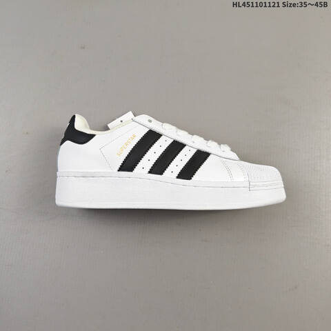 Adidas Superstar XLG IF9995 White Black Gold EU 35-45 Skate Shoe - Unisex (BS-65522)