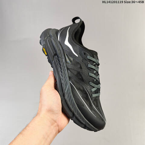 HOKA ONE ONE Mafate Speed 4 Black Dark Grey EU 36-45 Trail Shoe Trail Running Sneakers - Unisex (BS-69470)