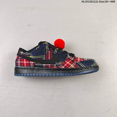 Nike SB Dunk Low Pro Black Red Blue Yellow White EU 36-46 Skate Shoe - Unisex (BS-63310)