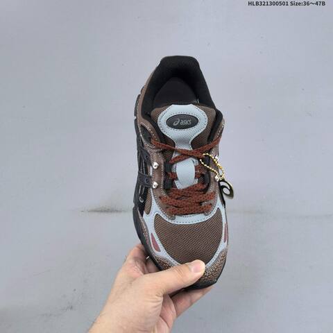 ASICS GEL-NYC 2 0 Brown Grey Black Rust Red EU 36-47 Running Shoe Running Sneakers - Unisex (BS-68867)