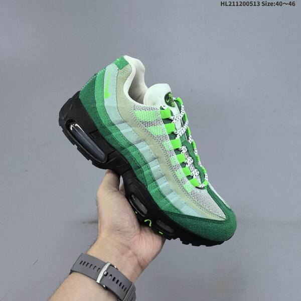 Nike Air Max 95 black yellow silver neon green EU 40-46 running shoe