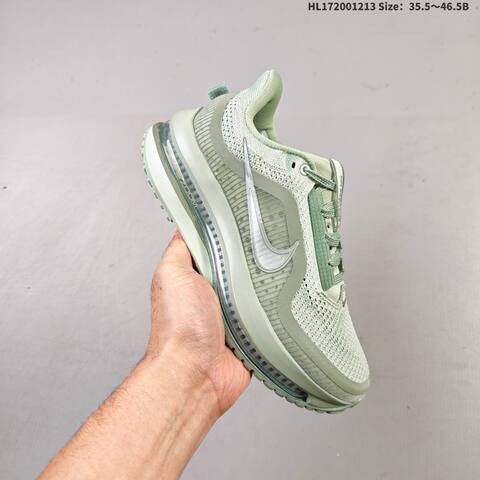 Nike Air Zoom Pegasus Premium Light Green Silver EU 35 5-46 5 Running Shoe - Unisex (BS-62717)