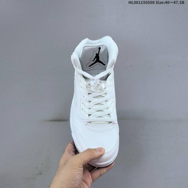 Jordan Air Jordan 5 Retro Metallic White/Silver/Black/Ice Blue EU 40-47.5 basketball