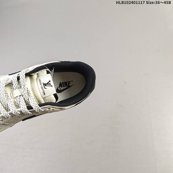Jordan Air Jordan 1 Low white/grey/black with green accents EU 36-45 casual