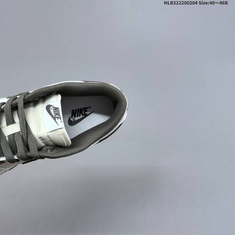 Nike SB Dunk Low Pro Light Grey Dark Grey White EU 40-46 Skate Shoe - Men's (BS-61541)