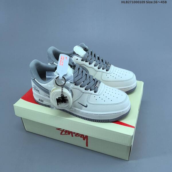 Nike Air Force 1 07 white navy grey EU 36 45 sneaker EU 36-45