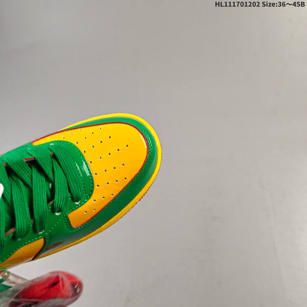 Nike Air Force 1 Mid 07 green yellow red EU 36-45 sneaker