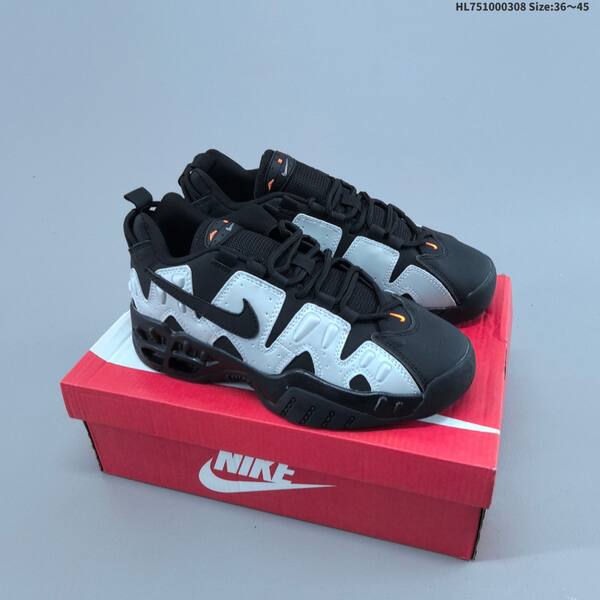 Nike Air More Uptempo Low white black red EU 36-45 basketball shoe