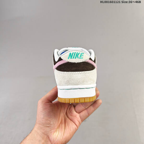 Nike SB Dunk Low Pro grey brown white pink mint EU 36-46 skate shoe