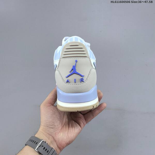 Jordan Legacy 312 Low Sail/Light Grey/Light Purple EU 36-47.5 basketball