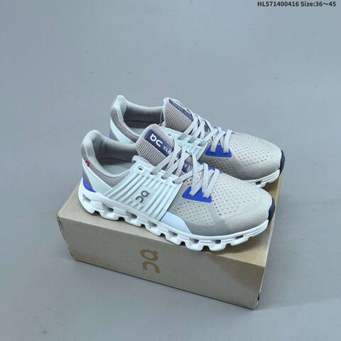 On Cloudswift Black Grey White EU 36-45 Running Shoe Running Sneakers - Unisex (BS-69602)