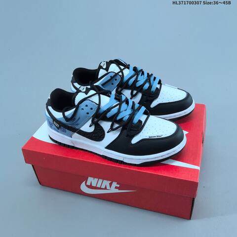 Nike SB Dunk Low Off White Dark Grey Green EU 36-45 Skate Shoe - Unisex (BS-61453)
