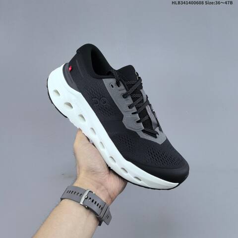 On Running Cloudrunner 3 Wide White Light Grey EU 36-47 Running Shoe Running Sneakers - Unisex (BS-69497)
