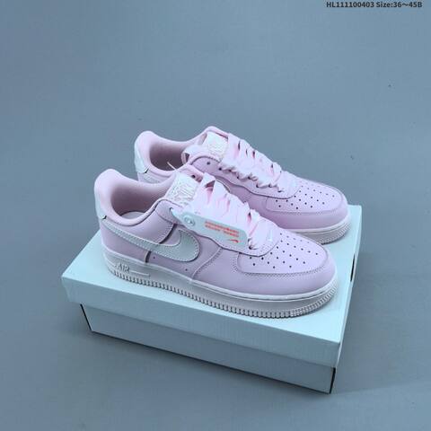 Nike Air Force 1 07 Light Beige Light Pink White EU 36 45 Sneaker EU 36-45 - Unisex (BS-60953)