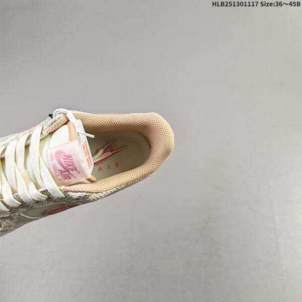 Nike Air Force 1 07 off white pink beige brown EU 36-45 sneaker