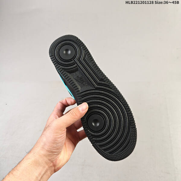 Nike Air Force 1 07 black blue EU 36-45 sneaker
