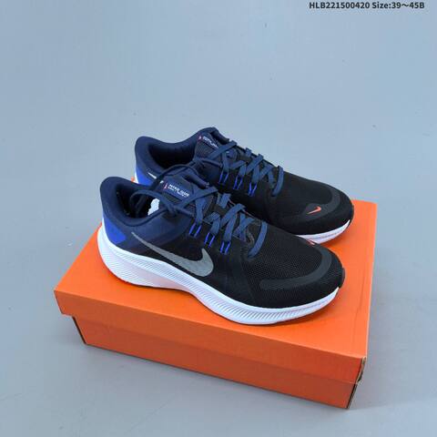 Nike Quest 4 Black White EU 36-45 Running Shoe - Unisex (BS-60620)