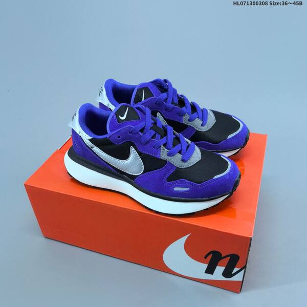 Nike Phoenix Waffle Black White Purple Grey EU 36-45 sneaker