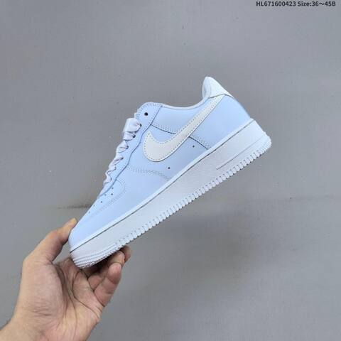 Nike Air Force 1 07 Pale Blue White EU 36-45 Sneaker - Unisex (BS-60567)