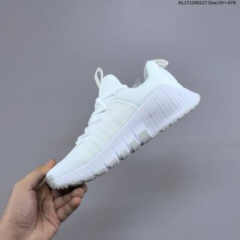 Nike Free Metcon 6 FJ7127-103 All White EU 39-47 Training Shoe - Unisex (BS-61721)