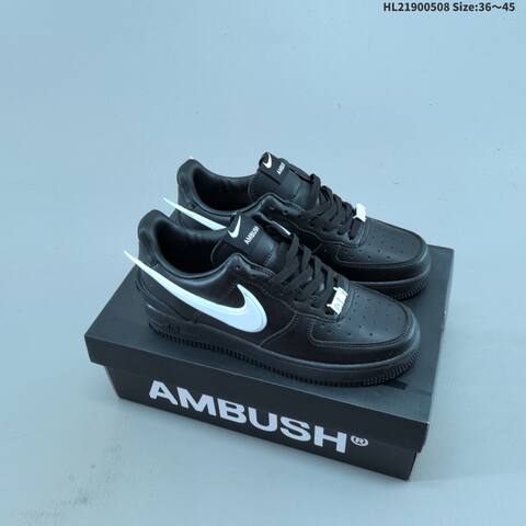 Nike Air Force 1 07 AMBUSH Off White Black EU 36-45 Sneaker - Unisex (BS-60459)