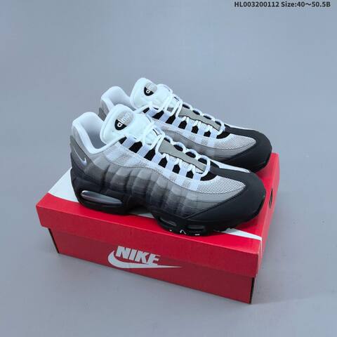 Nike Air Max 95 OG Black Grey White EU 40-50 5 Sneaker - Men's (BS-62041)