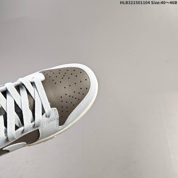Nike Dunk Low light grey dark brown white EU 40-46 skate shoe