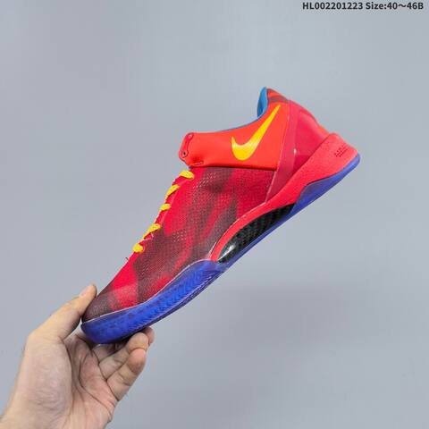 Nike Kobe 8 Protro Year Of The Horse Red Yellow Blue Purple EU 40-46 Basketball Shoe - Men's (BS-62496)